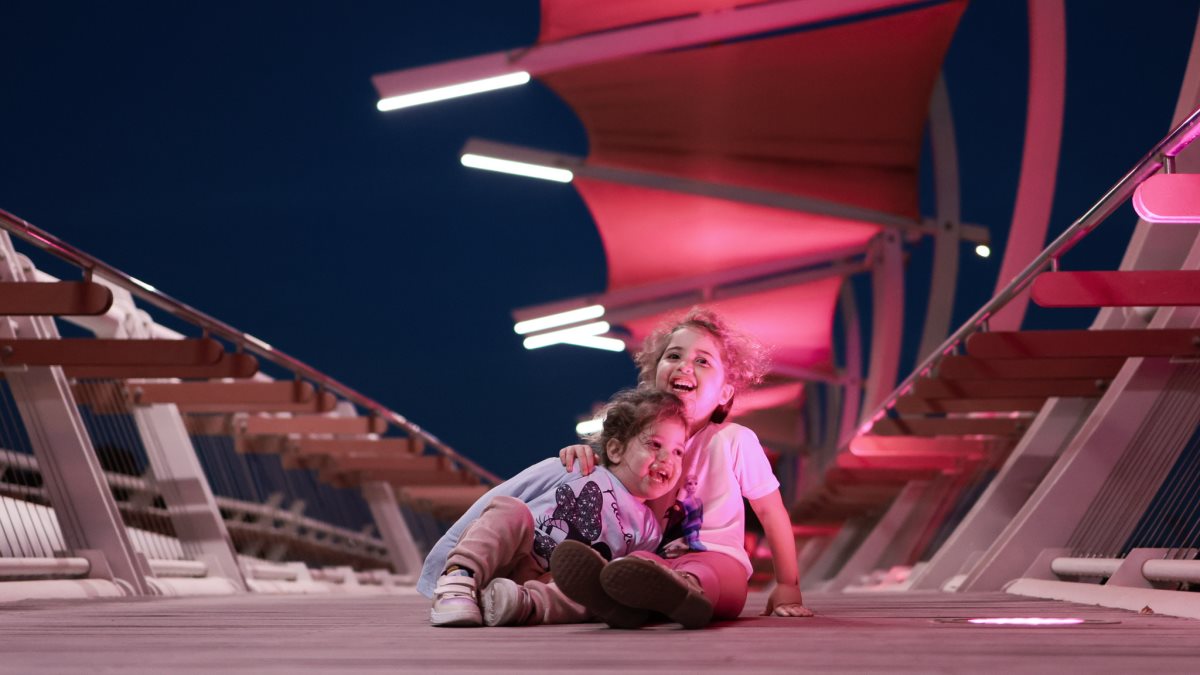 קרן אור וסול ללוש. צילום: ניסים ללוש