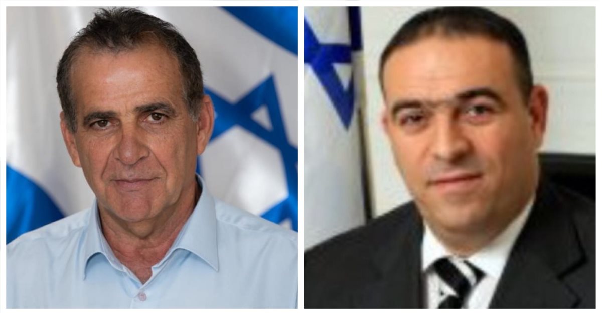 שמעון בוקר ועו"ד אמנון כהן. קרדיט - צילום פרטי