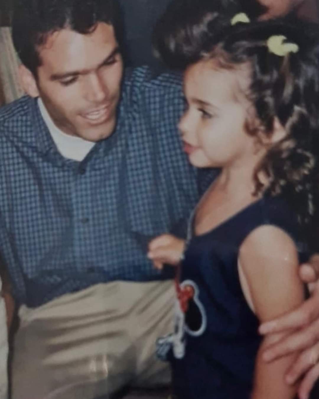 ליהי משה אבא ניצן בילדות. צילום: פרטי