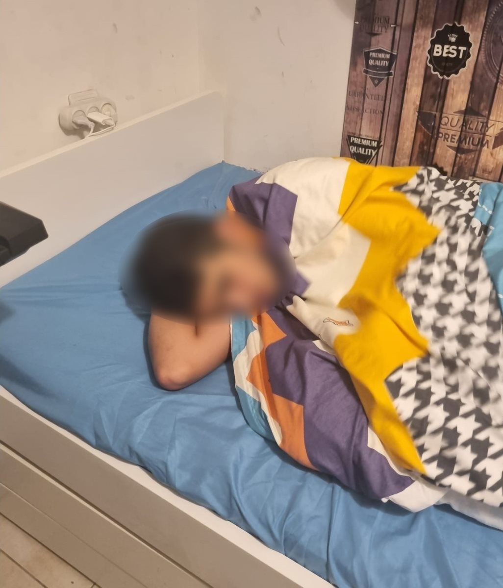 הנער שעל פי החשד הוכה כשהוא ספון במיטתו. קרדיט צילום פרטי