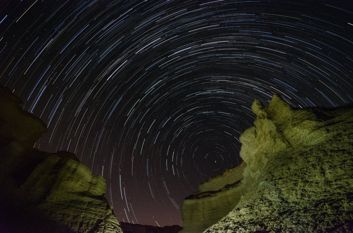 מטר מטאורים בערד - צילום אייל תמיר
