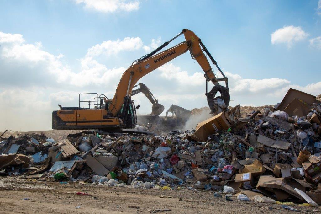 פסולת בניין. קרדיט - נגב אקולוגיה 