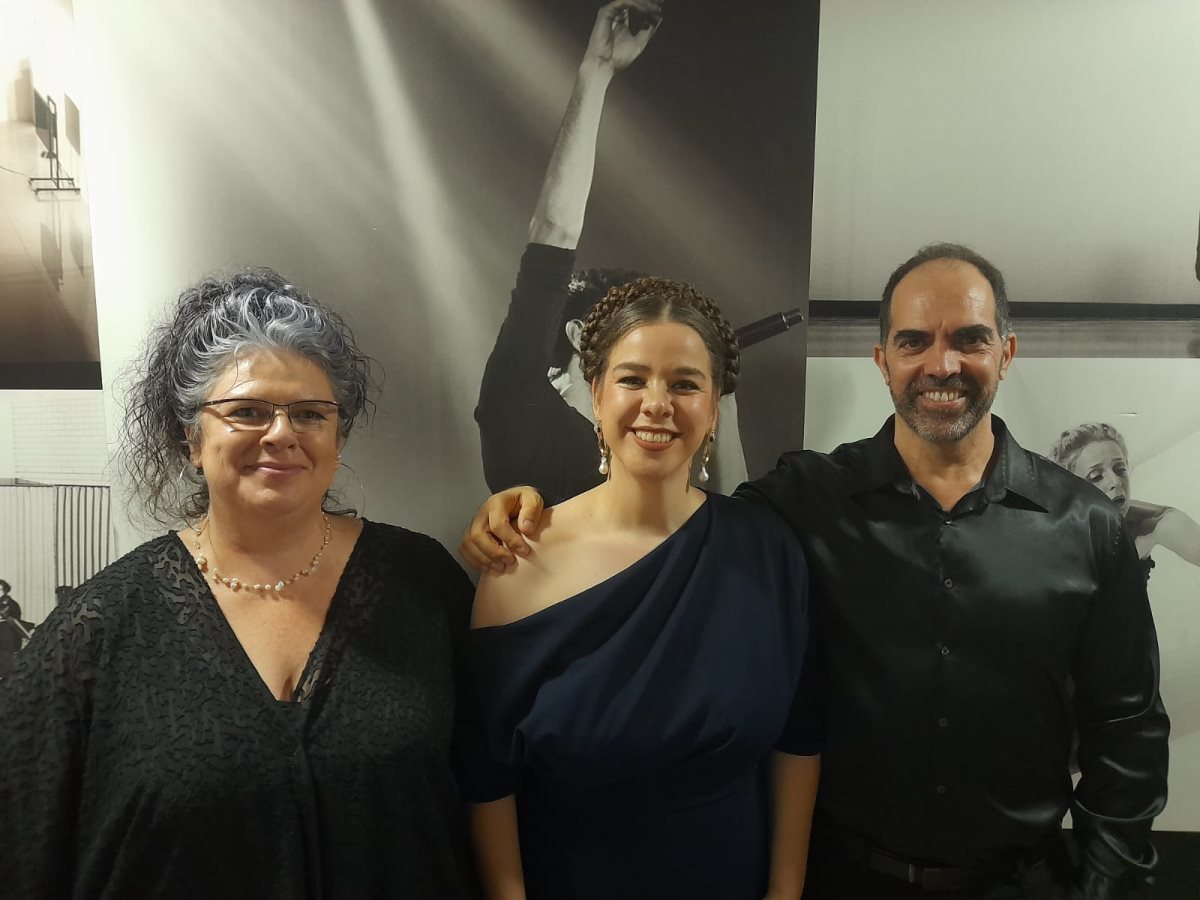 רני קלדרון, רונה שרירא וקלאודיה צובל. קרדיט- יחצ הסינפונייטה בש