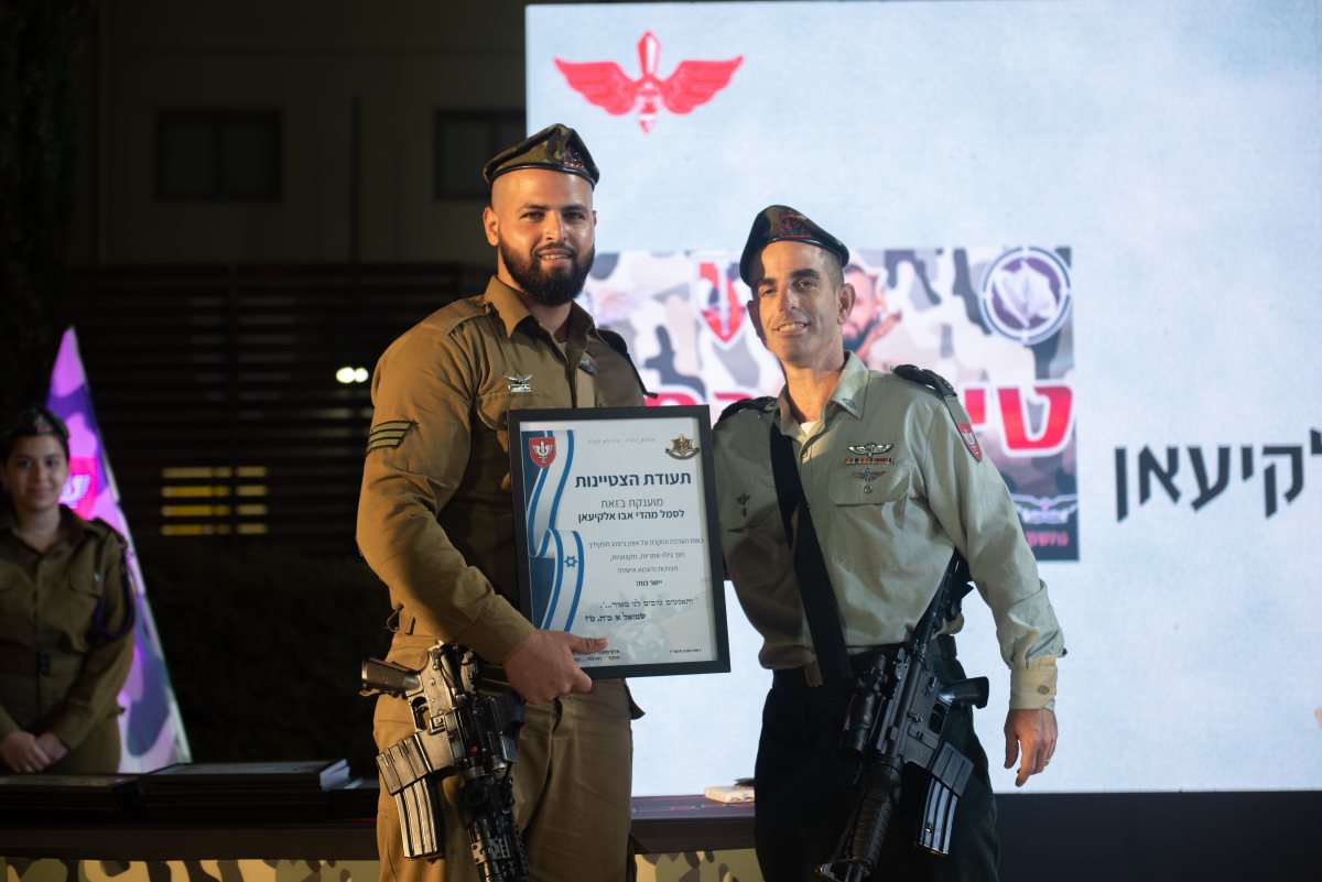 אבו אלקיעאן. קרדיט - דובר צה"ל