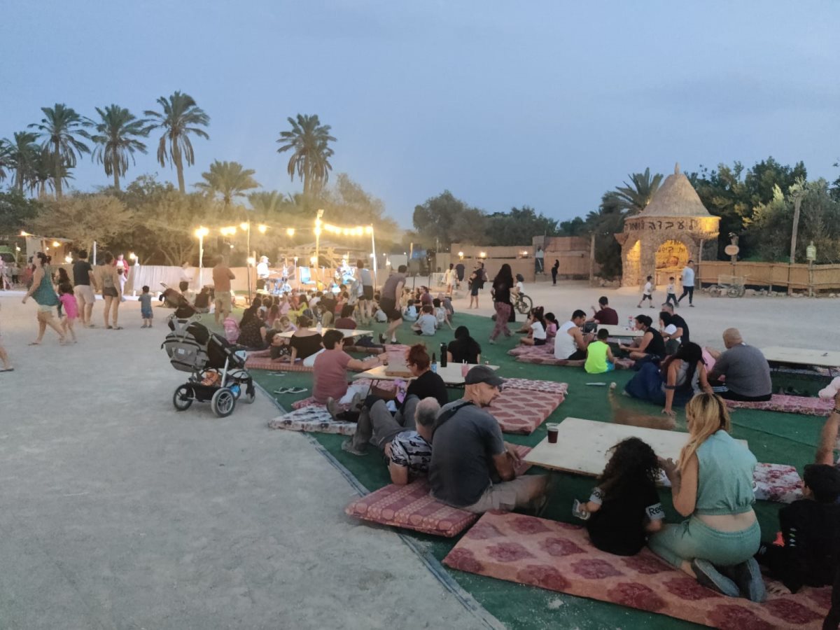 פסטיבל הקמפינג בכפר הנוקדים. קרדיט צילום יוני גריצנר