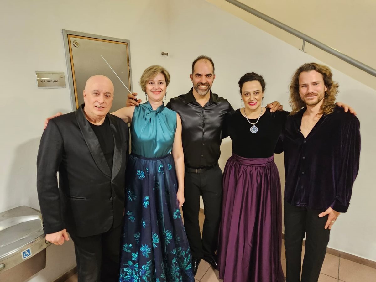 דניאל מילר, אירה ברטמן, רני קלדרון, מריה יופה, יותם כהן. קרדיט - דיויד סולומון