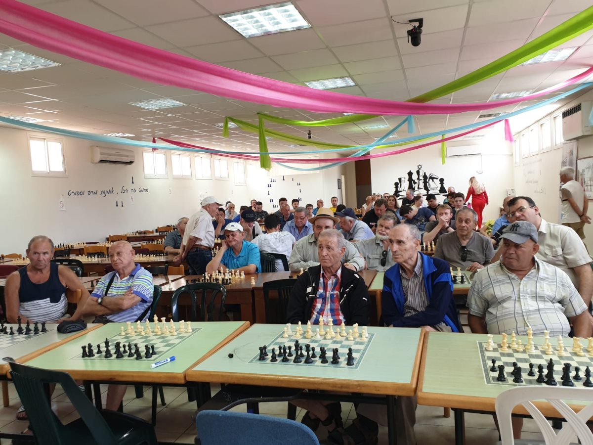 מועדון אשדוד בשחמט. צילום - מארק ליפשיץ