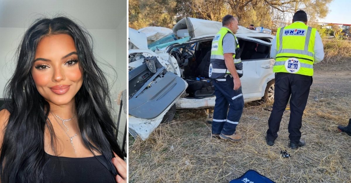 קסם ז"ל וזירת התאונה. קרדיט: זק"א/תוכן גולשים ע"פ סעיף 27א'