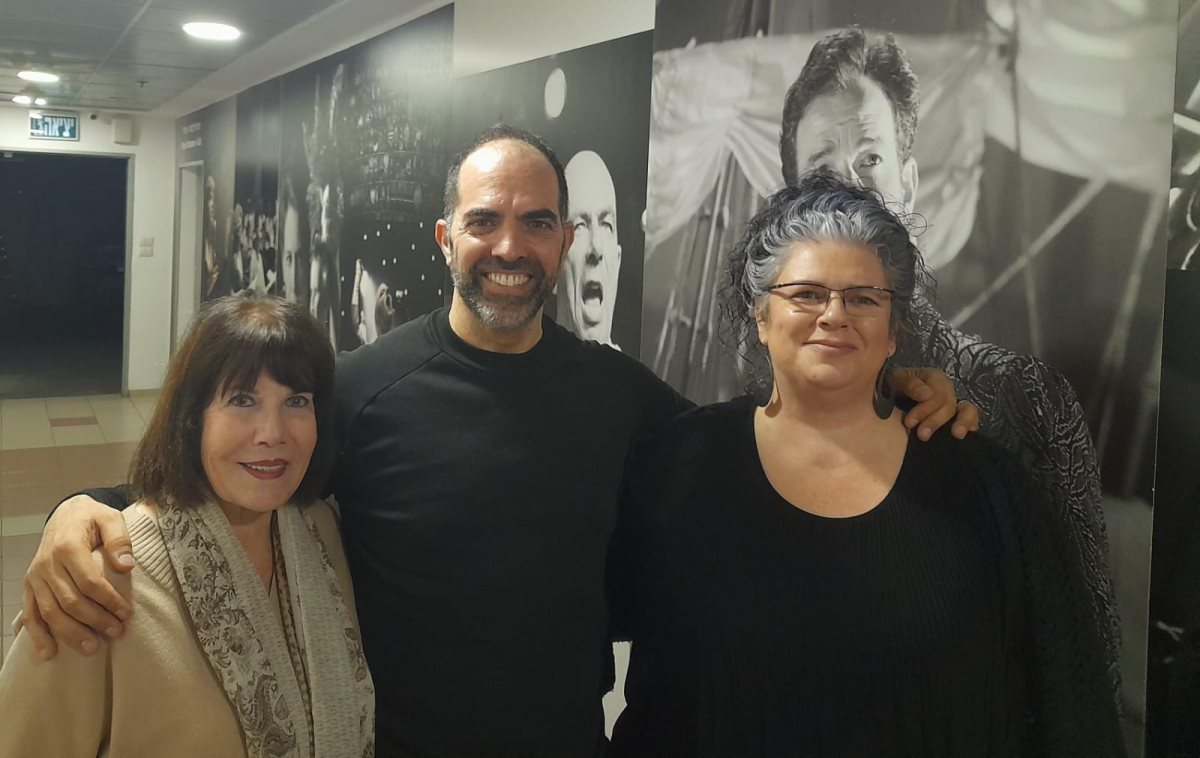 קלאודיה צובל, רני קלדרון ואפרת לברי. קרדיט - סינפונייטה הישראלית ב''ש