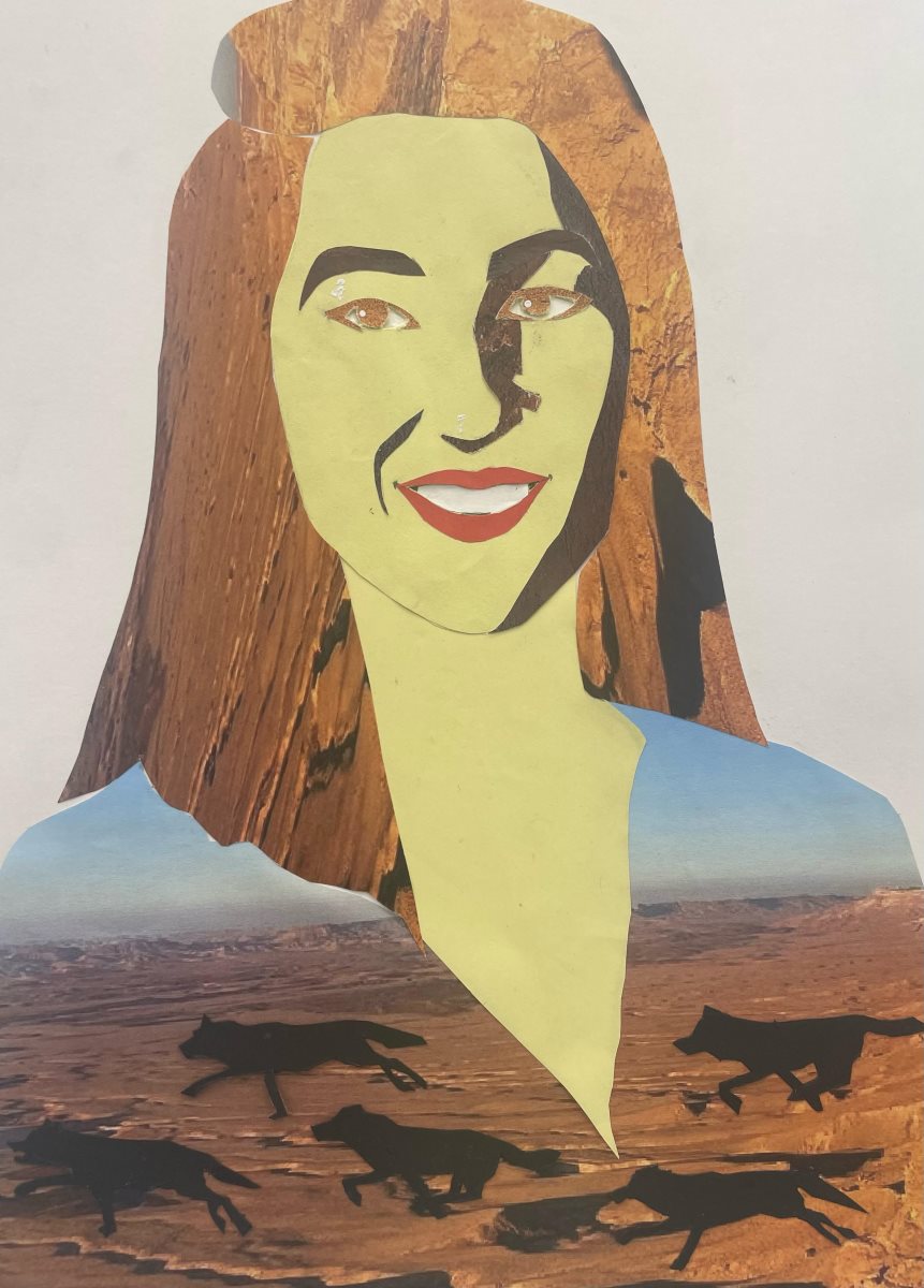 נועה אמונה יצרה פורטרט של יובל אטיאס. קרדיט - SCE