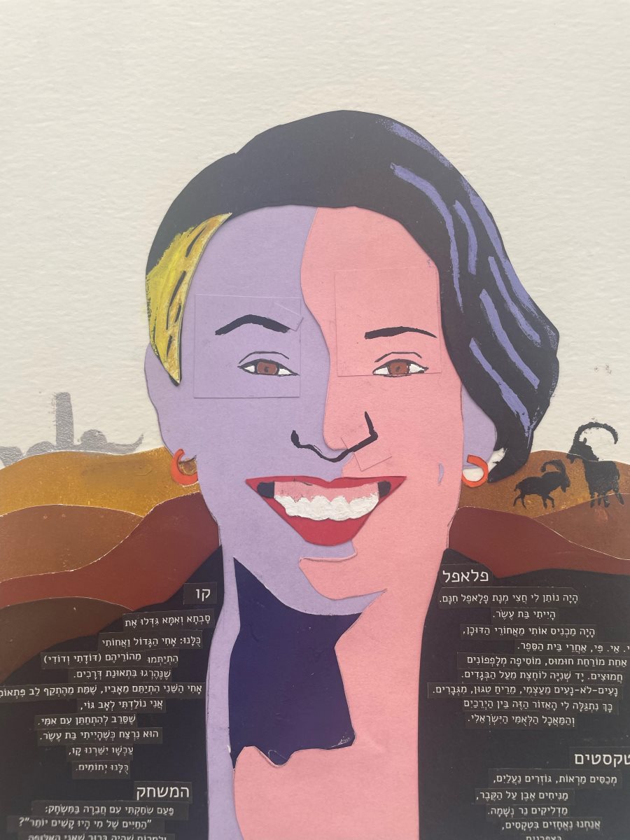 אוהד אליהו, שיצר פורטרט של בלה אלכסנדרוב קרדיט - SCE