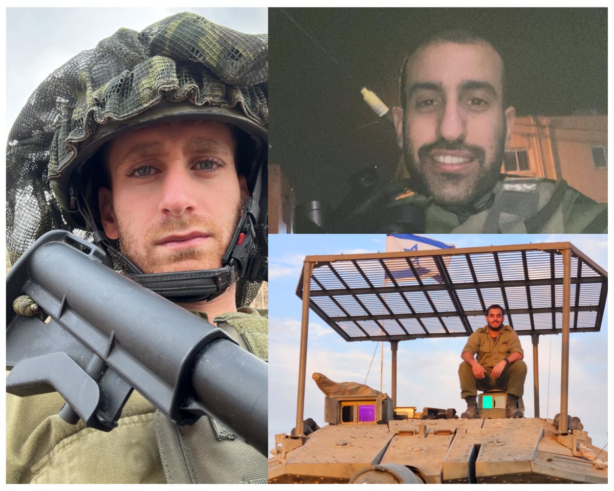 תומר ששון, אלעד אהרון ואיתי כהן. קרדיט - סמי שמעון