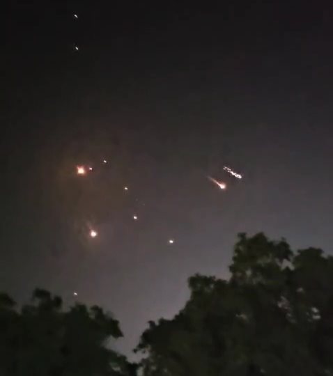 יירוטים בשמי הנגב. קרדיט - צילום פרטי