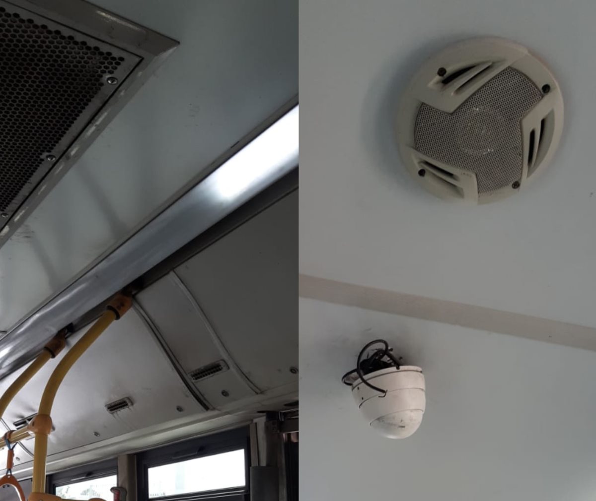 מצלמה מנותקת ותאורה שעובדת בצורה חלקית. תמונות מהתאריך 20.8. קרדיט צילום פרטי