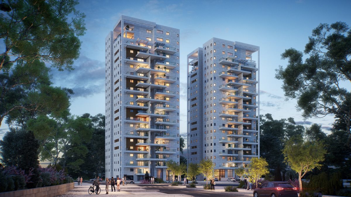 שלב שני בפרויקט צרפתי בנאת הדרים. קרדיט - 3Dvision