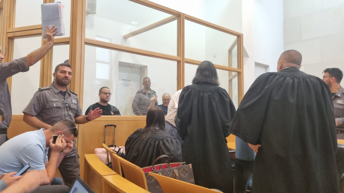 זגורי, הבוקר בבית המשפט. קרדיט - צילום פרטי