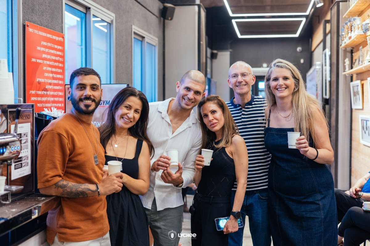 בפתיחה של הג'ים החדש. צילום: ליצ'י