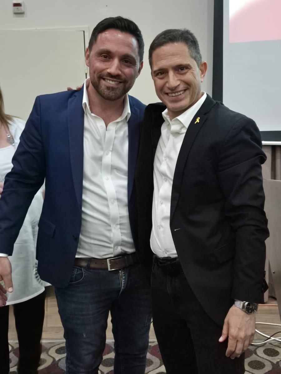 רוביק ואליאב גייסמן. קרדיט: עמותת 'נגבה'