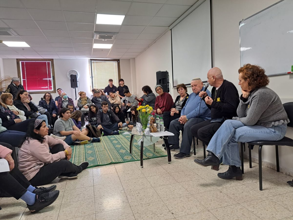 לואיס הר שחולץ משבי חמאס בעמותת 'עמך'. צילום: יח"צ עמך