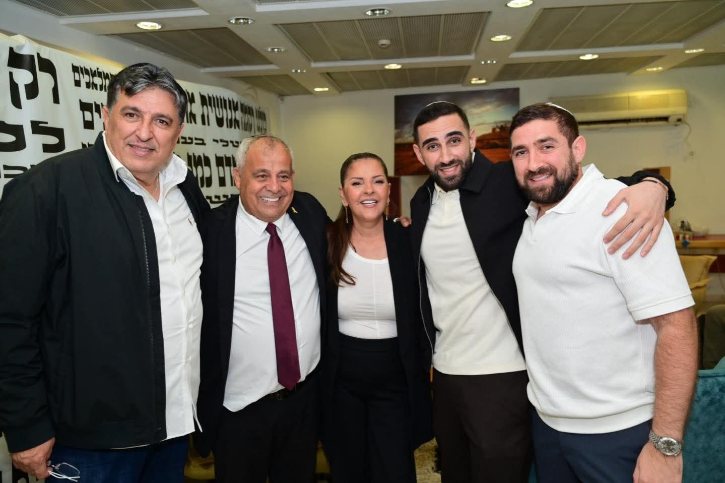 זהבה בן בחגיגות דימונה לכבודו של שגב כלפון. צילום: אהוד אלול