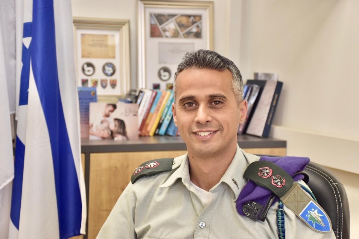 סא״ל רועי דור. קרדיט: דובר צה"ל