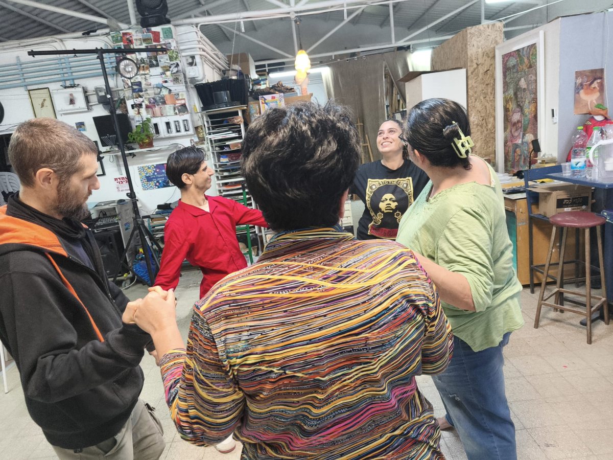 חזרה של ה"קבוצצה". צילום: פרטי