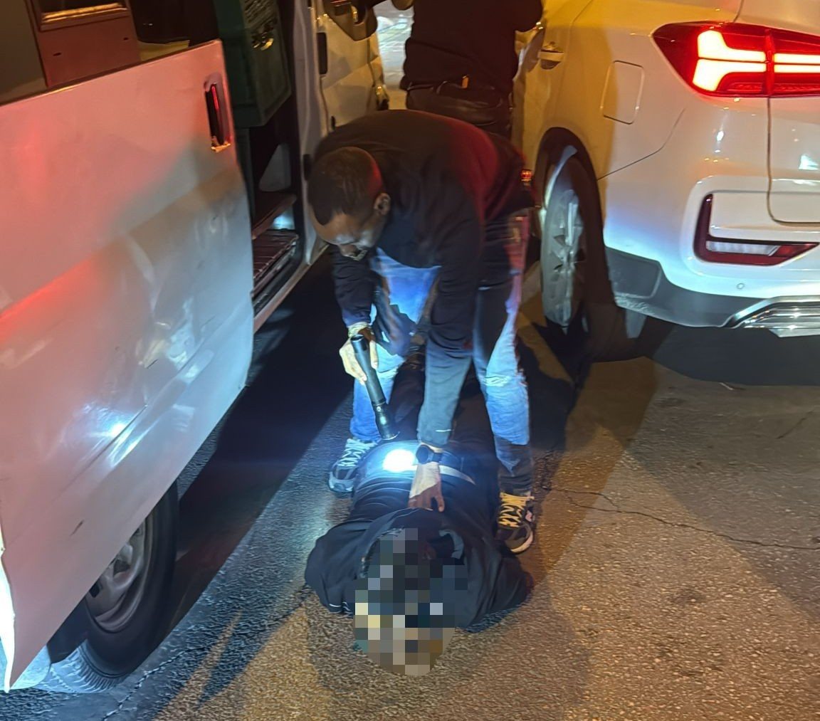 החשוד שנעצר. קרדיט - משטרת ישראל