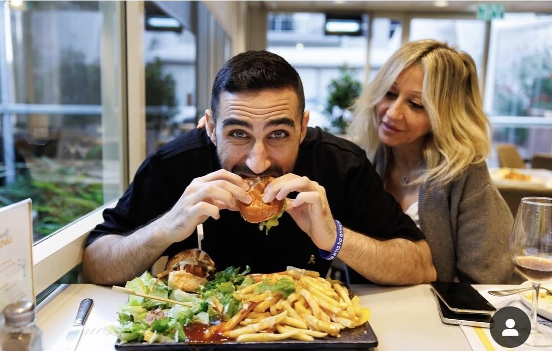 שגב כלפון בפוסט על אוכל. צילום: מתוך אינסטגרם