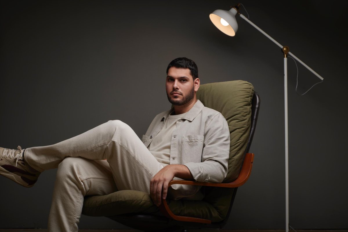 מפיק מוזיקלי, דניאל מגן. צילום: ירדן רוקח