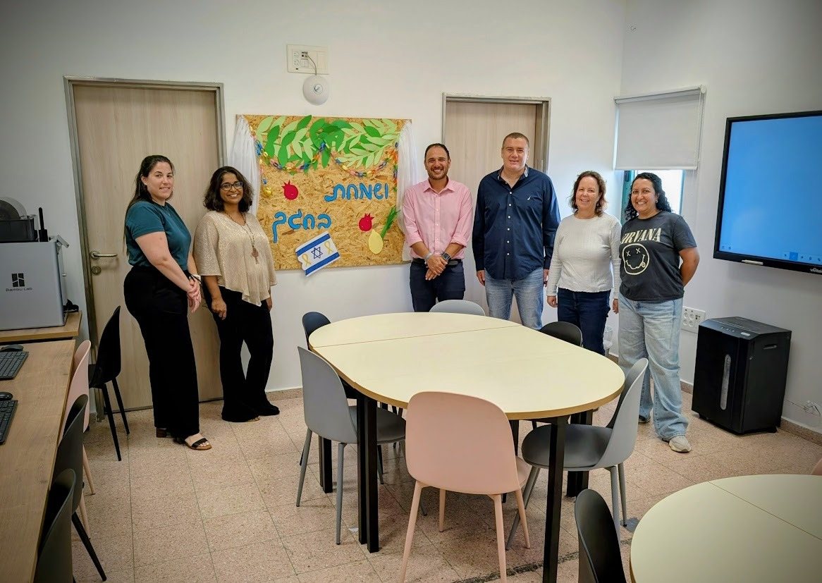 חנוכת המרחבים החינוכיים בסורוקה בשיתוף ארגון סאסא סטון. קרדיט צילום- ליטל בליצמן