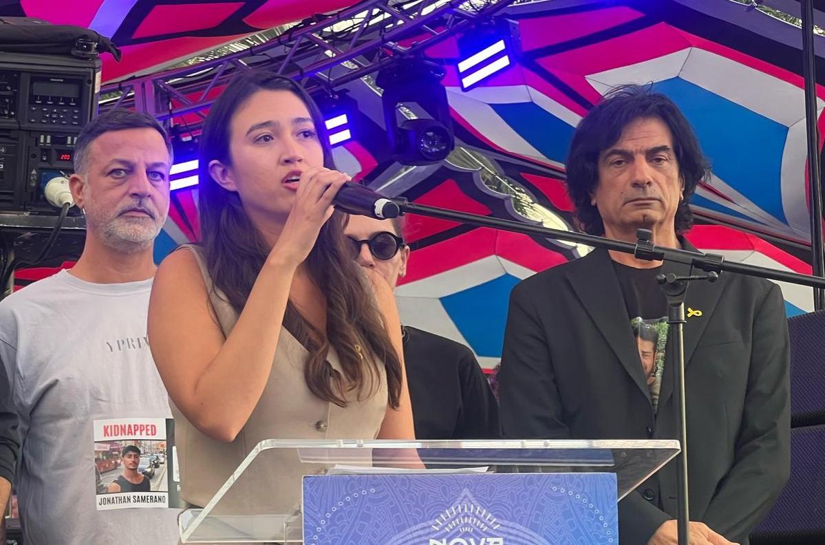 נועה ארגמני במיצג נובה במיאמי. צילום: יח"צ