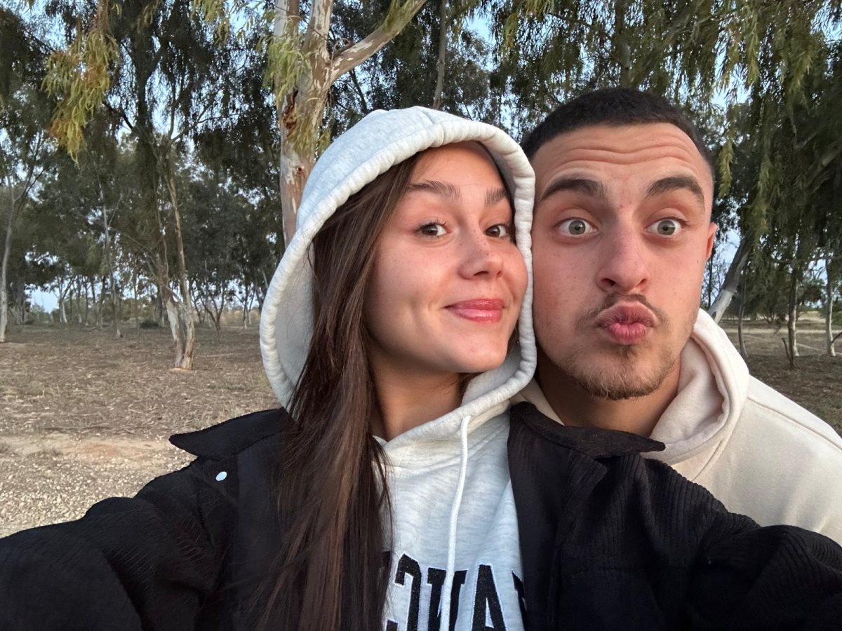 אוהד דהן ז"ל וזוגתו דנה סליטה. צילום: פרטי