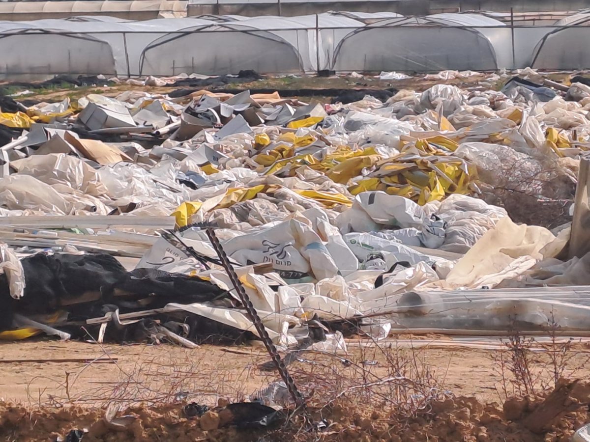 הנגב טובע באשפה. קרדיט: צילום פרטי