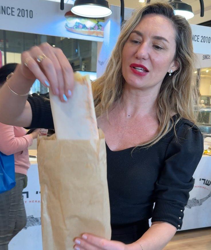 מיכל אנסקי הביאה את הפופ אפ לבאר שבע. צילום: יח"צ