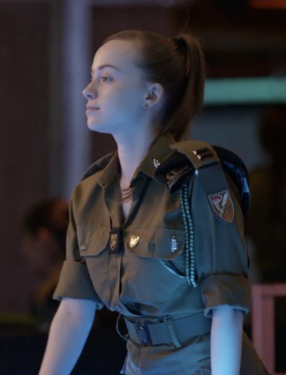 ניקול בתפקיד בסדרה 'המפקדת. צילום: באדיבות כאן 11