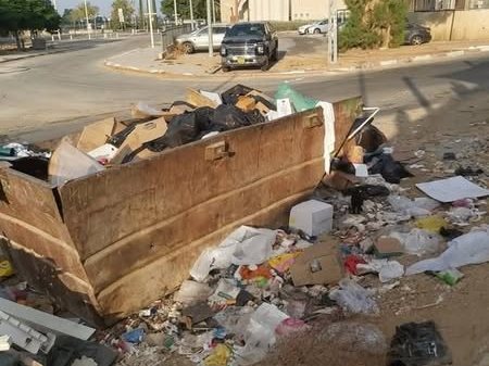 עוד פינה מלוכלכת בעיר. קרדיט: תוכן גולשים ע"פ סעיף 27א'