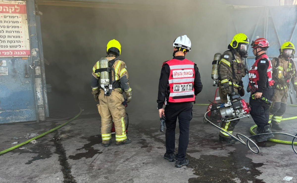 קרדיט: כבאות והצלה