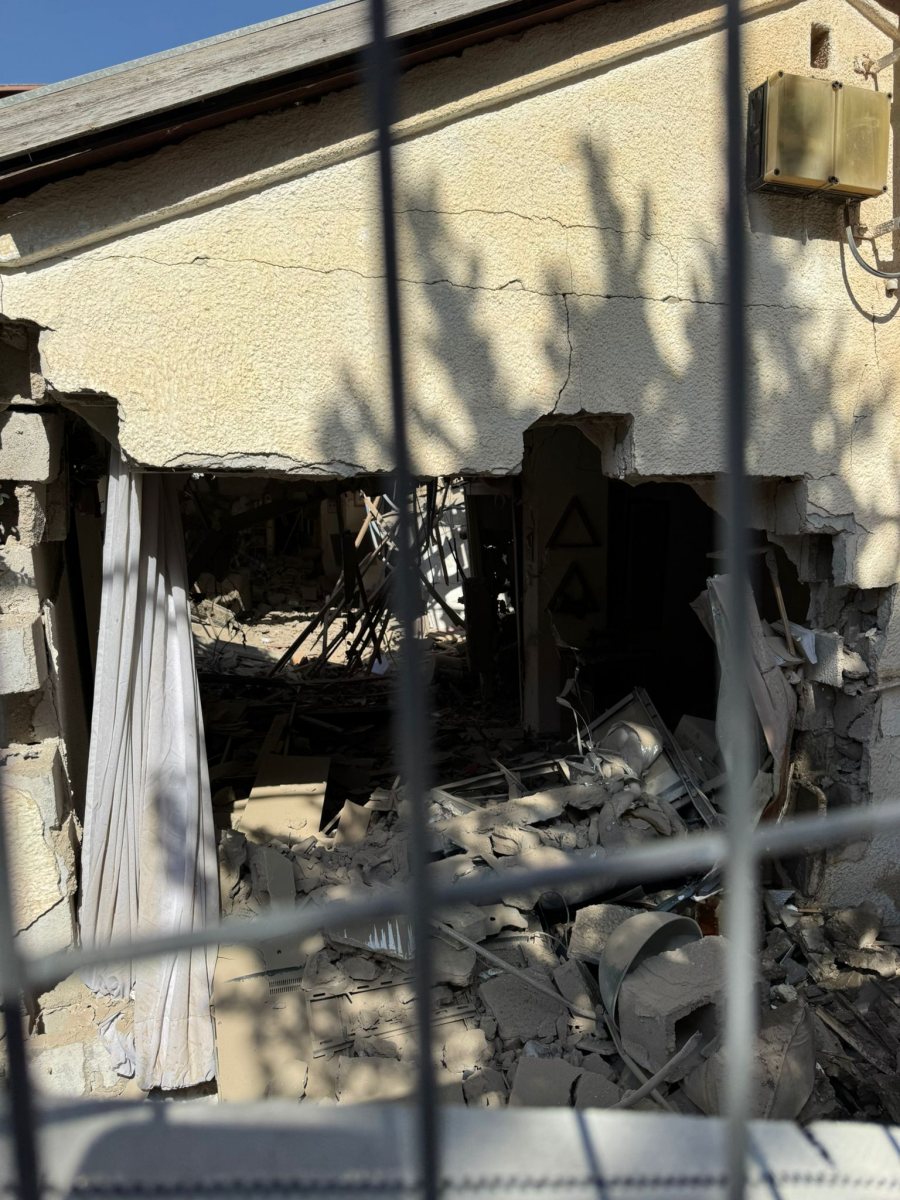 זירת נפילה בבאר שבע. קרדיט: תוכן גולשים ע"פ סעיף 27א'