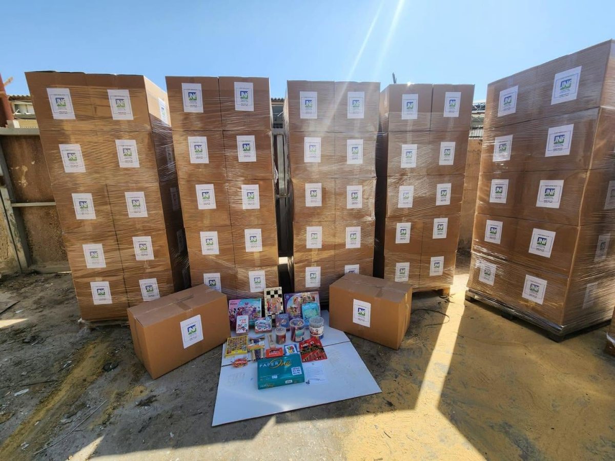 הארגזים שנרתמו. קרדיט: עיריית באר שבע