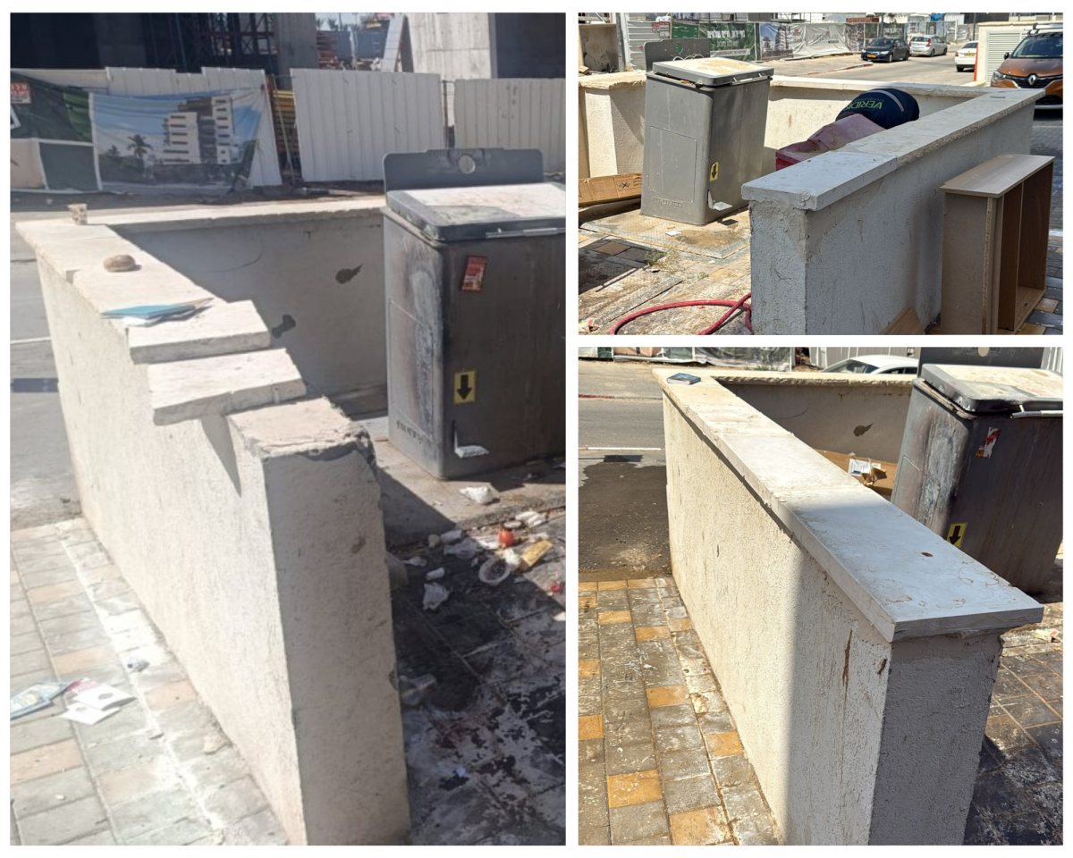 לפני (משמאל) ואחרי הכתבה (מימין). קרדיט: צילום פרטי