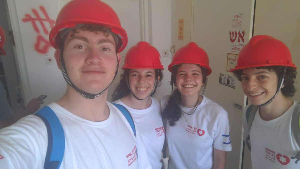 תלמידי מקיף אמית. קרדיט: צילום פרטי