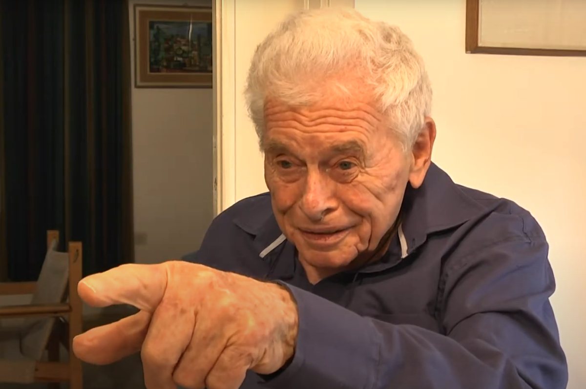 דיבה (זאב) גרוזובינסקי. קרדיט: צילום מסך, יוטיוב