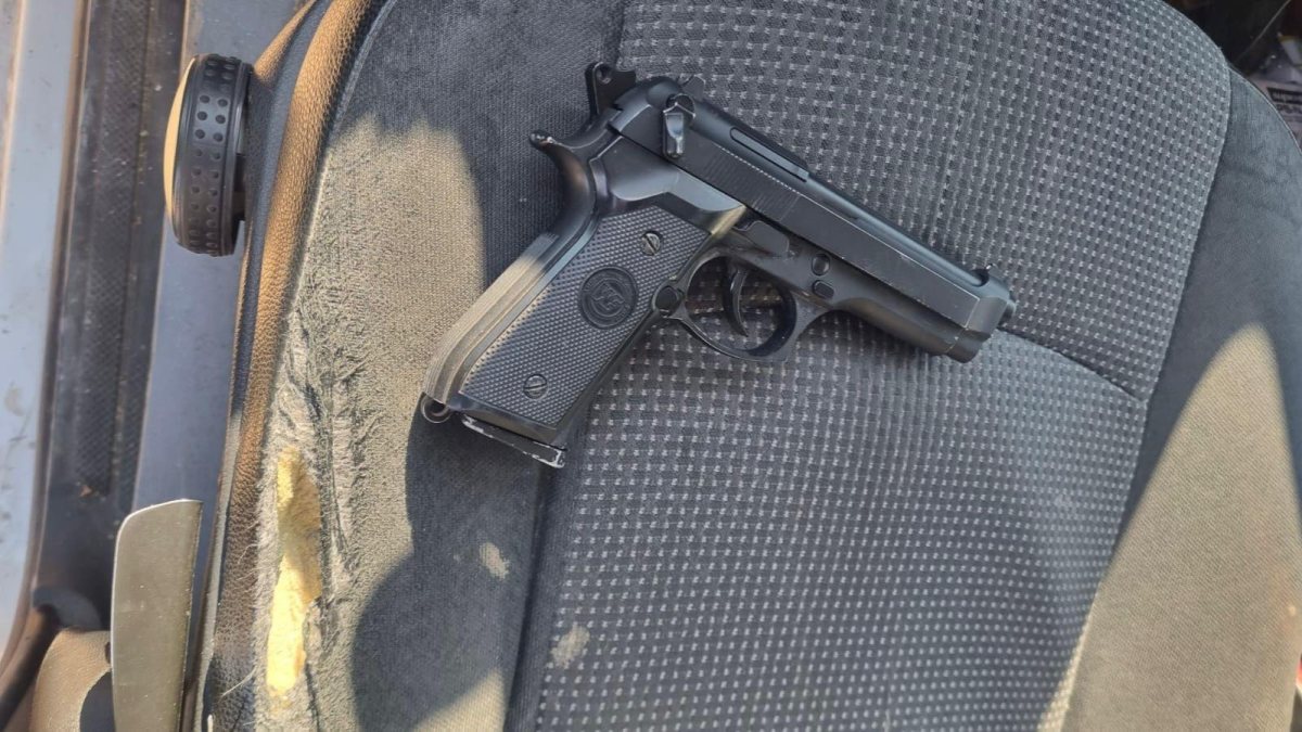 כלי הנשק שנמצא. צילום: משטרת ישראל