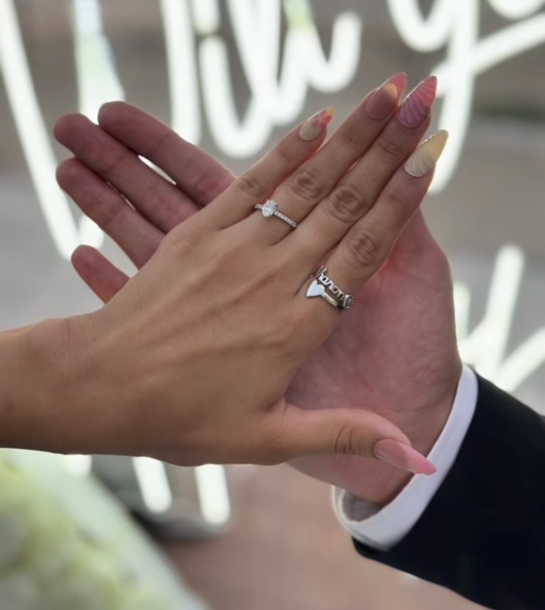 שם לה טבעת. צילום: באדיבות המצולם