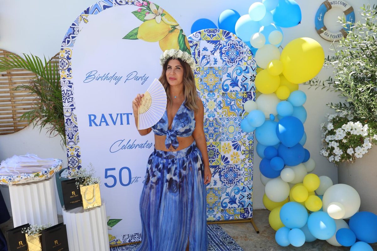 רוית אזוט חוגגת 50. צילום: שקד אזוט