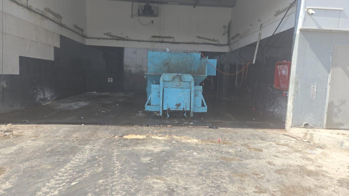 תמונות עדכניות של אזור הדחסן והמכולה שהוצבה 3.8.2025. קרדיט: ר.ס.א ניהול תחנות מרכזיות בע"מ