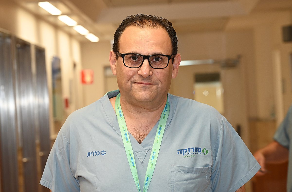 פרופ' מוטי חיים. צילום: דוברות סורוקה