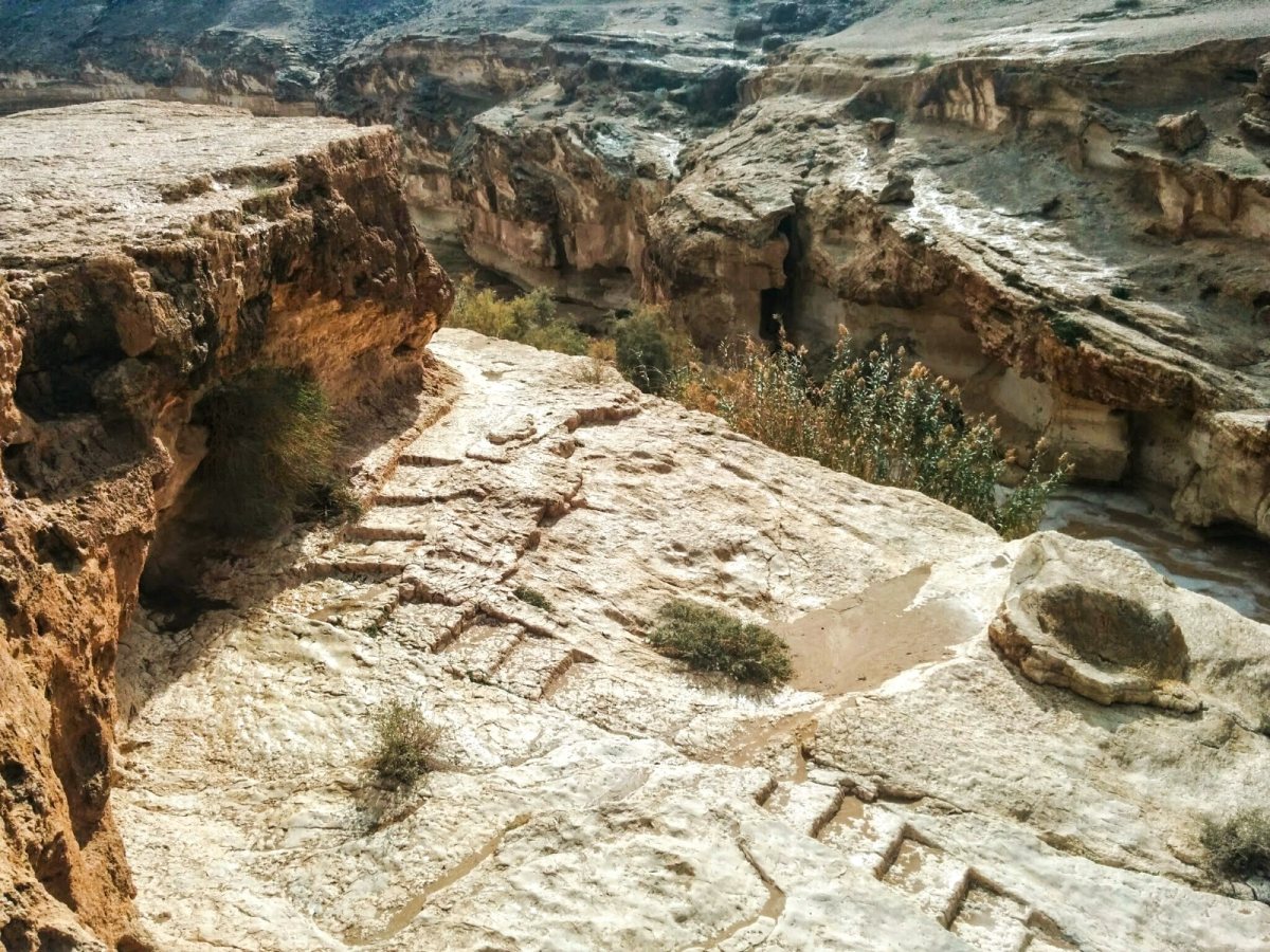 מדרגות סלע רומיות (קרדיט: יוני שטרן, מדבר קיימא)