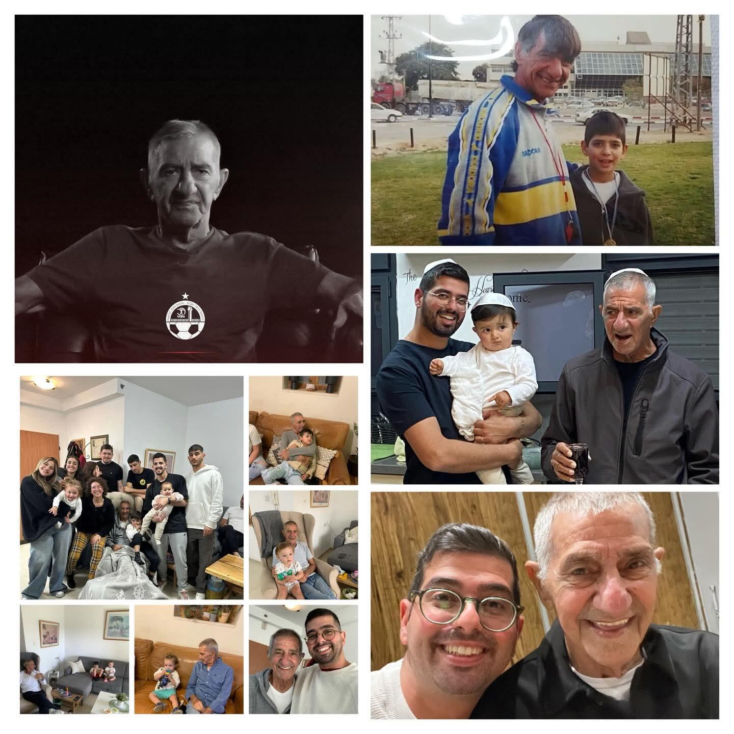 אברהם נומה ז"ל ובנו גיא בתמונות יחדיו