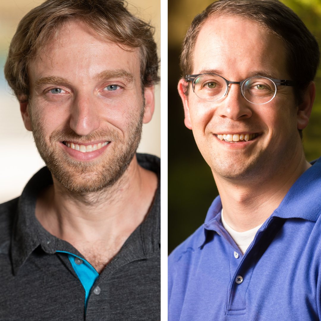 פרופ' ניר שלזינגר ופרופ' יהושע (ג'וש) ברבן. קרדיט: בן גוריון